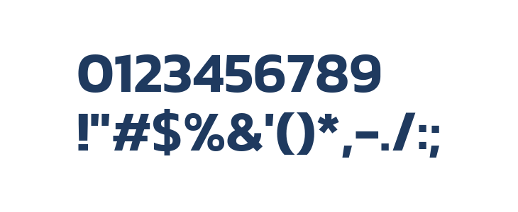 Dizhitl SemiBold Regular Other Characters