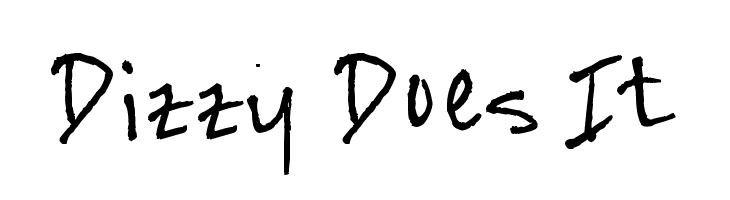 Dizzy Does It  Frei Schriftart Herunterladen