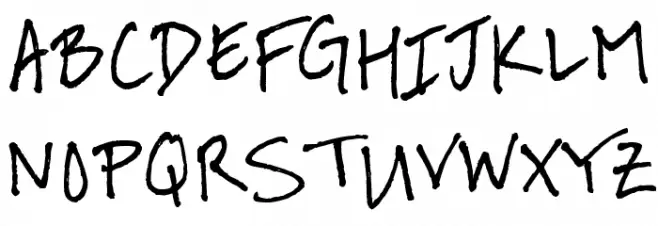 Dizzy Does It Schriftart Groß