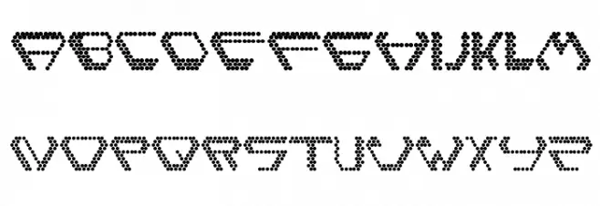 diamondpoint Schriftart Groß