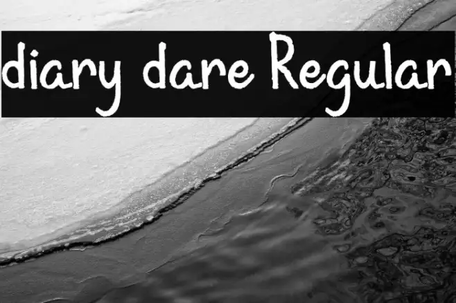 diary dare Regular Example 1