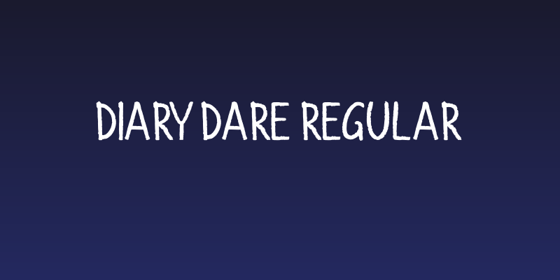diary dare Regular Social Header