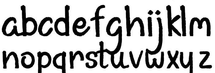 diary dare Regular Font LOWERCASE
