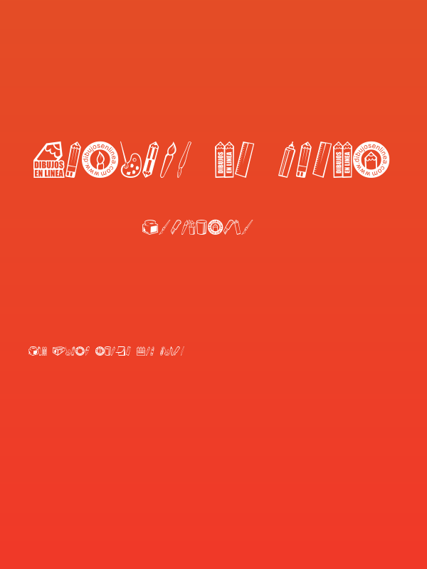 dibujos en linea Poster