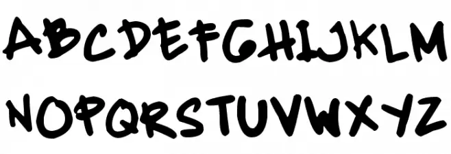 dickhop Schriftart Groß