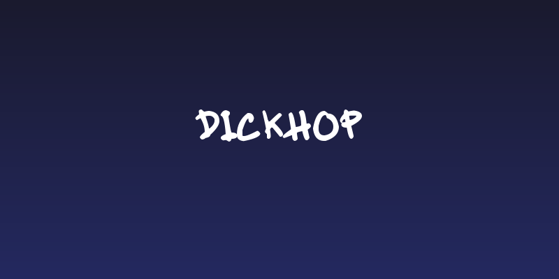 dickhop Social Header