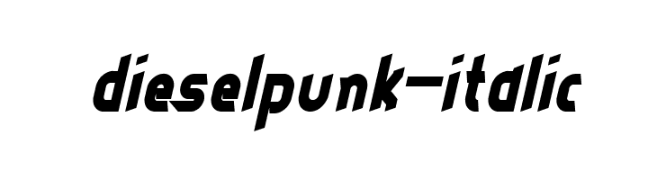 dieselpunk-italic  नि: शुल्क फ़ॉन्ट्स डाउनलोड