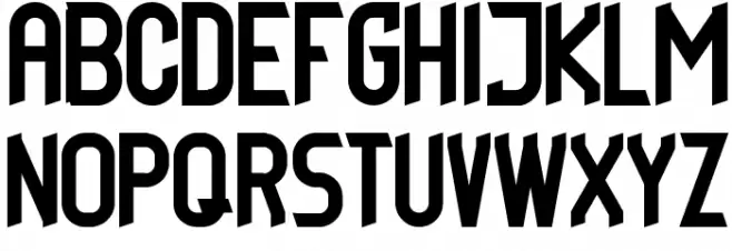 dieselpunk-regular Schriftart Groß