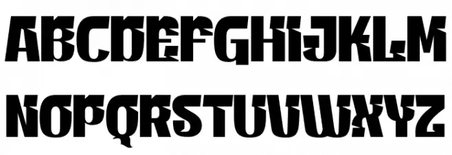 difayuni-Regular Schriftart Groß