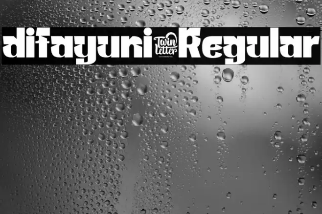 difayuni-Regular 字体 examples