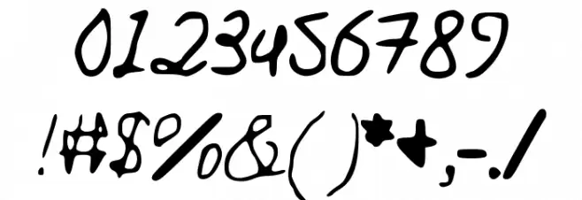 diffulence Font OTHER CHARS