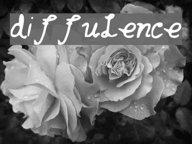 diffulence Font examples