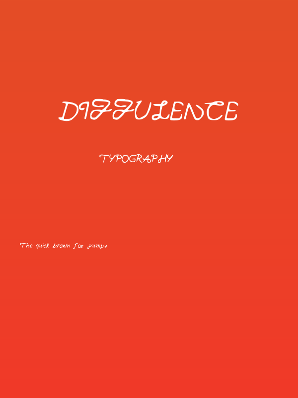 diffulence Poster