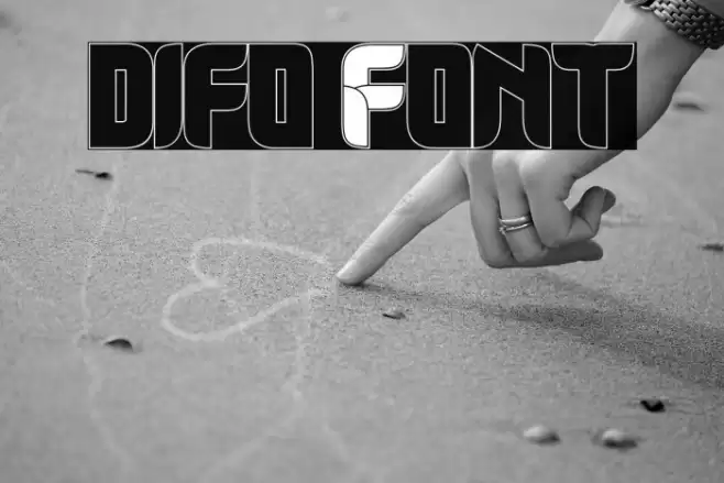 difo Font examples
