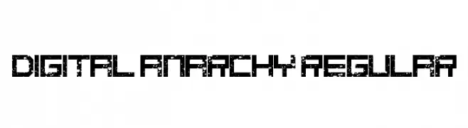 digital anarchy Regular  les polices de caractères gratuit tlcharger