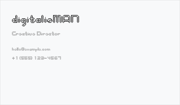 digitalisMAN Business Card