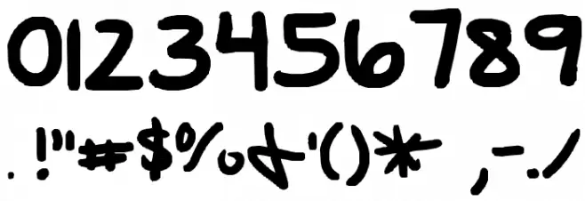 dilly Font OTHER CHARS