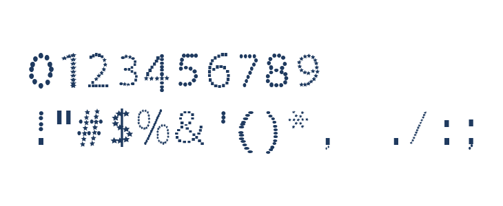 dimas font Other Characters