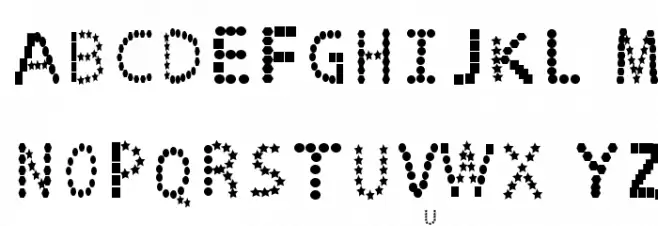 dimas font フォント 大文字