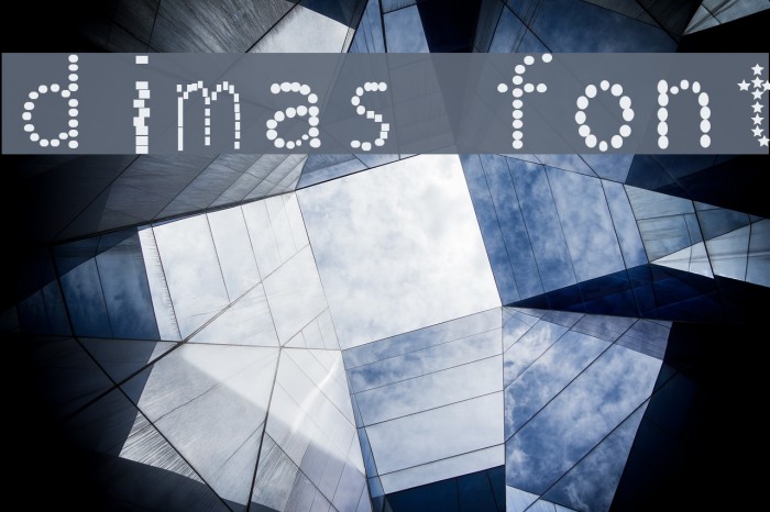 dimas font Example 2
