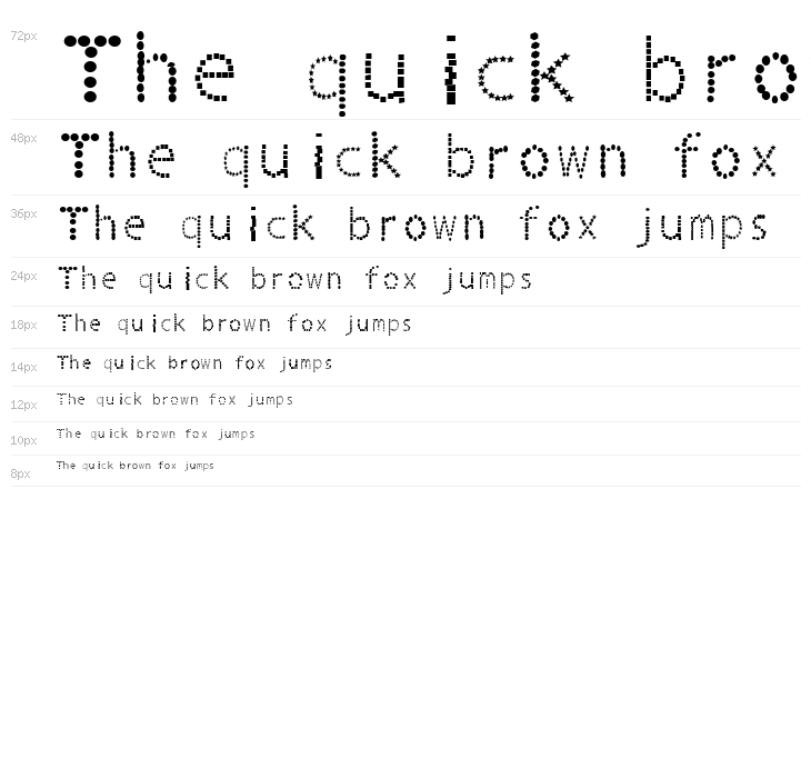 dimas font Waterfall