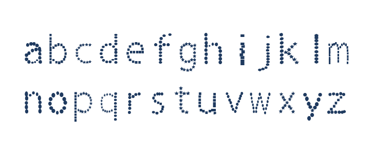 dimas font Lowercase