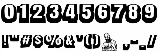 dimension 1974 Font OTHER CHARS