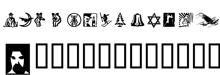 dingies Heavy Font LOWERCASE