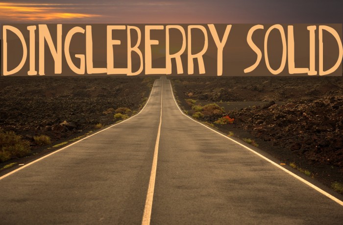 dingleberry solid Example 3