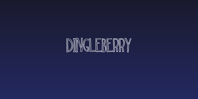dingleberry Social Header