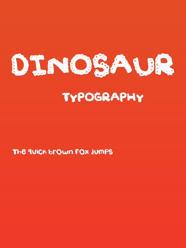dinosaur Poster