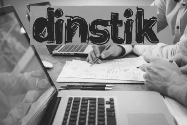 dinstik Шрифта examples
