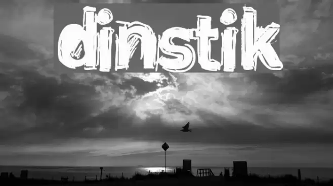 dinstik Шрифта examples