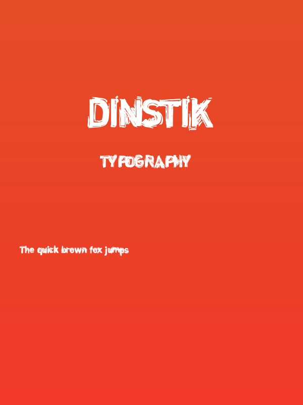dinstik Poster
