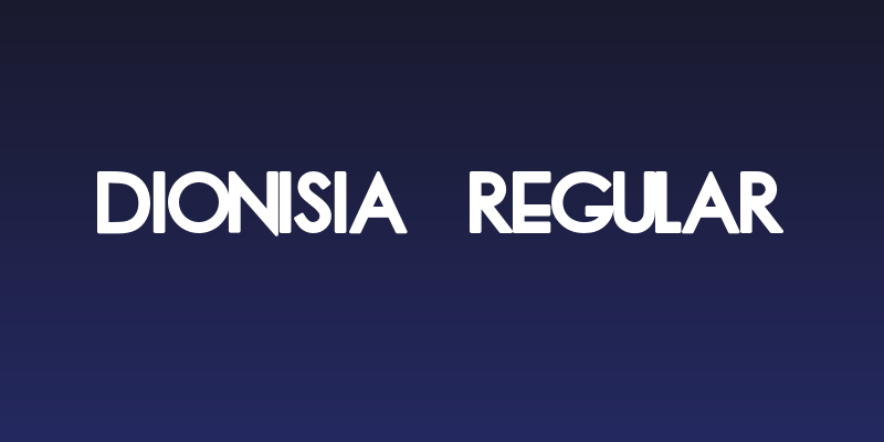 dionisia-Regular Social Header