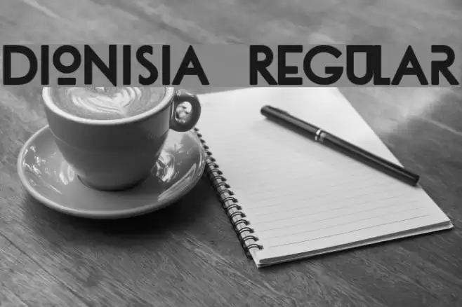 dionisia Regular Font examples