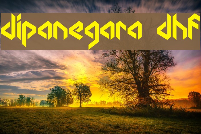 dipanegara dhf Example 1