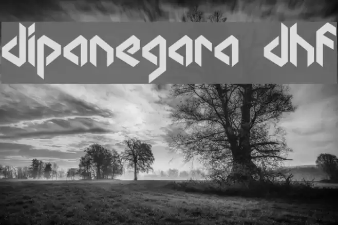 dipanegara dhf Font examples