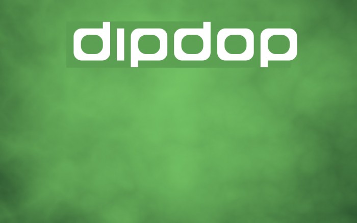 dipdop Font examples