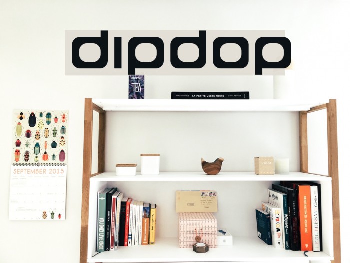 dipdop Font examples