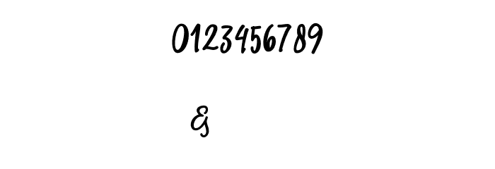 diraliaDafont Font OTHER CHARS