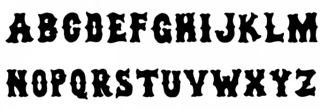 dirty sox Schriftart Groß
