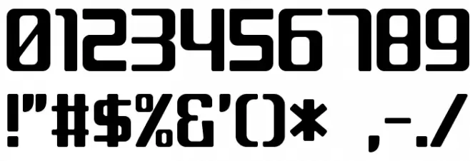 disc_black Font OTHER CHARS