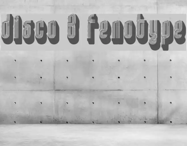 disco 3 fenotype Example 3