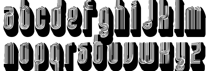 disco 3 fenotype Font LOWERCASE