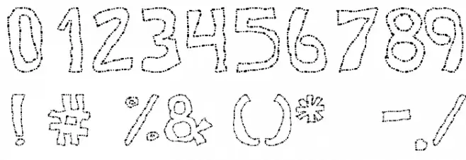 discontinuo tfb Font OTHER CHARS