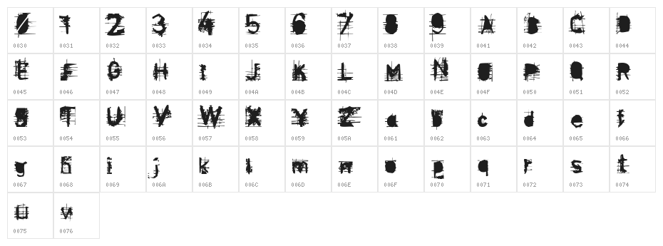 disenfranchide  fightthepower Character Map