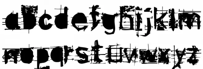 disenfranchide  fightthepower Caratteri MINUSCOLO