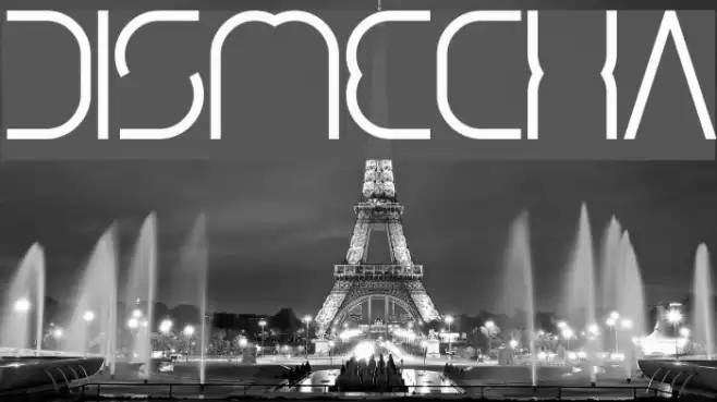 dismecha Font examples