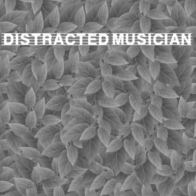 distracted musician Font examples